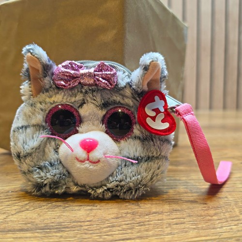 Cat coin purse wristlet - ty,