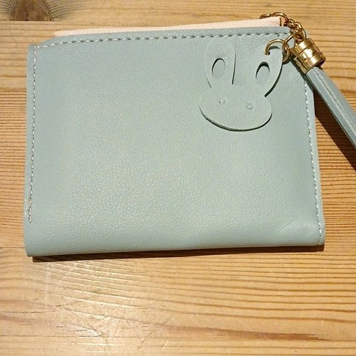 Blue cream colourblock faux - blue,