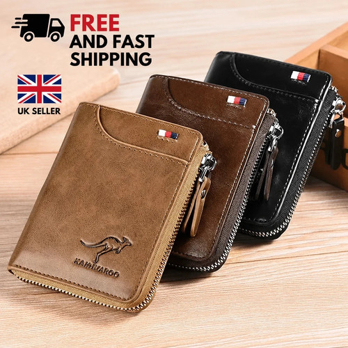 Mens rfid blocking leather - blocking,