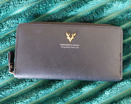 Black purse - black,