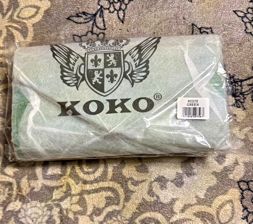 Koko green patent faux - patent, leather