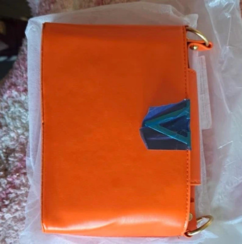Women orange faux leather - women’s,