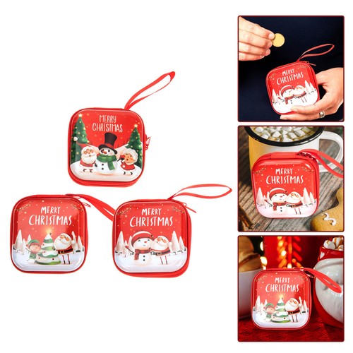 3pcs assorted color metal xmas - 3pcs,