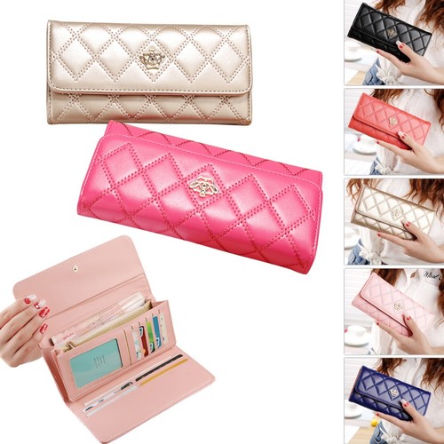Ladies women leather wallet - ladies,