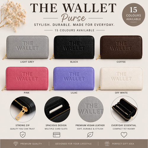 Ladies purse wallet womens - purse,