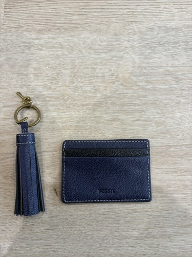 Fossil genuine leather - , card
