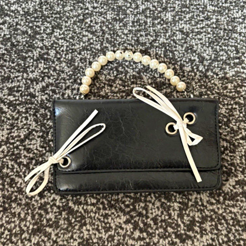 Women faux leather folding - leather,