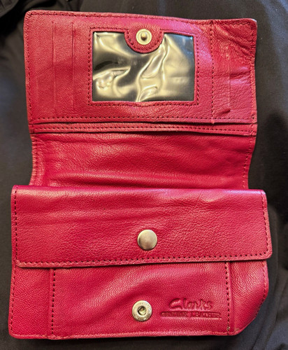 Clarks red leather - clarks,