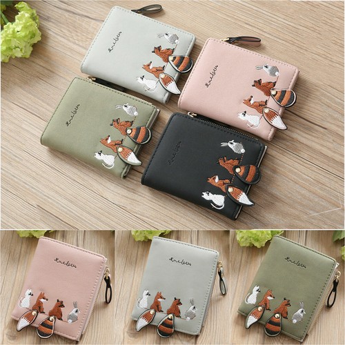 Womens purse leather wallet - womens,