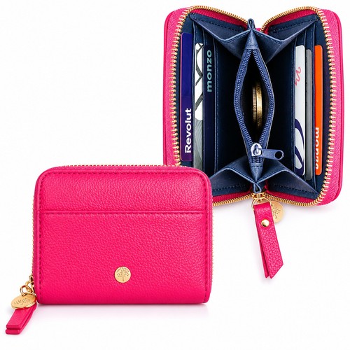 Women rfid small purse - small, zip