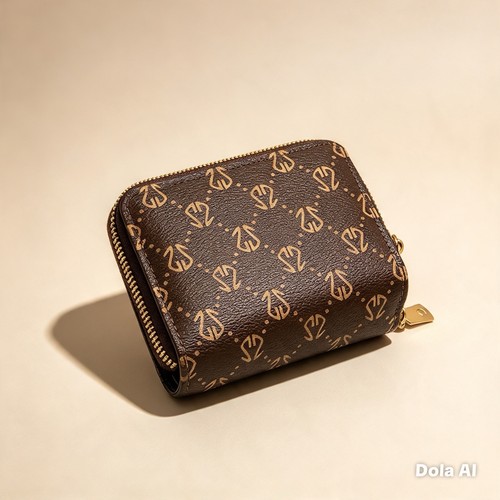 Luxurious leather zippered - luxurious,