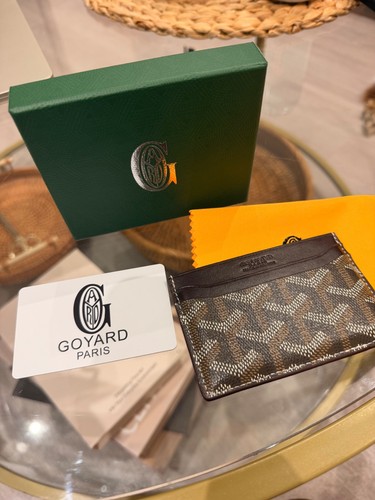 Coffee leather faahion card