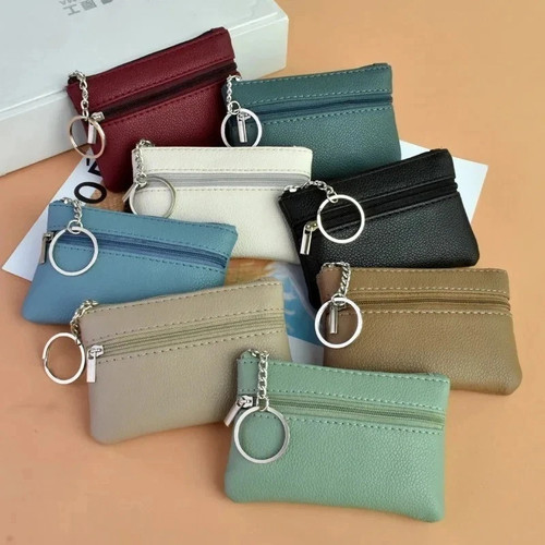 Mini leather wallet for - leather,