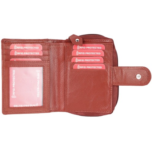 Ladies soft leather clutch - ladies,