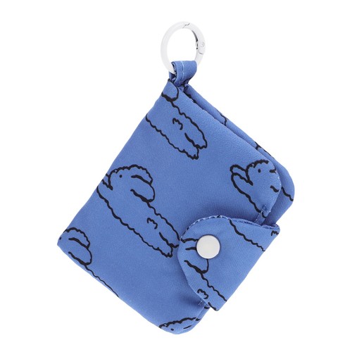 Small keychain card holder - card,