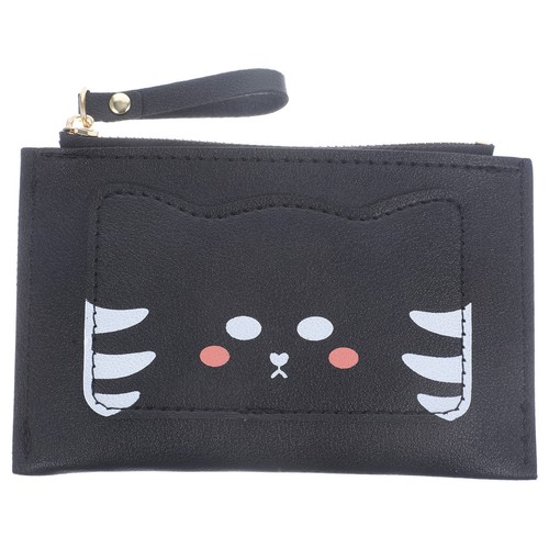Cartoon cat wallet - cat, card
