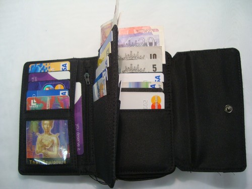 Leather ladies purse - ladies, wallet